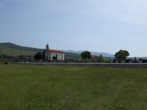 Izgradnja groblja u Žegaru